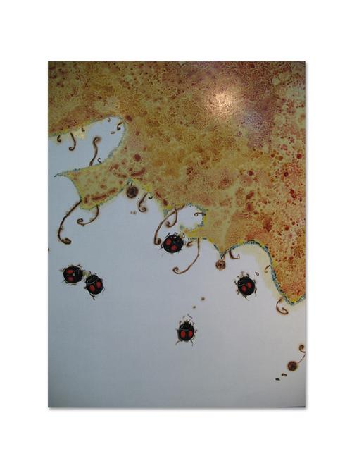 multicolour abstract printed canvas panting - 9619175 - Standard Image - 1