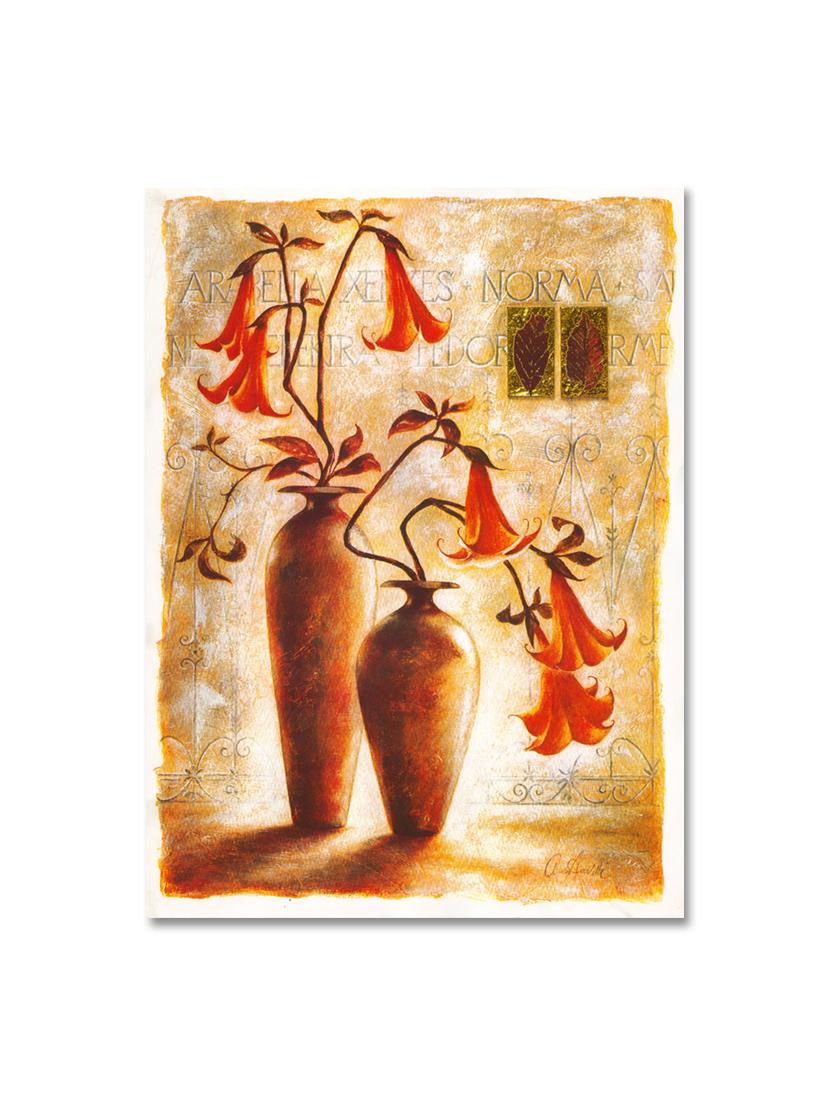 multicolour abstract printed canvas panting - 9619187 - Zoom Image - 1