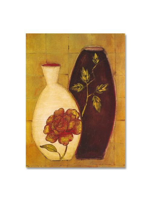 multicolour abstract printed canvas panting - 9619193 - Standard Image - 1