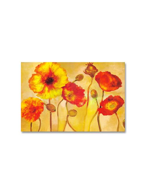 multicolour abstract printed canvas panting - 9619207 - Standard Image - 1