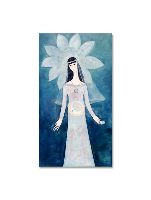 multicolour abstract printed canvas painting - 9619230 - Standard Image - 1