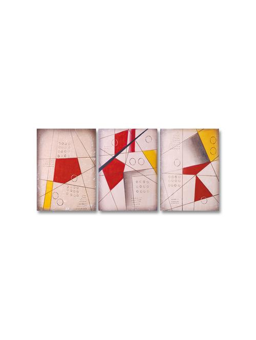 multicolour abstract printed canvas painting - 9619259 - Standard Image - 1
