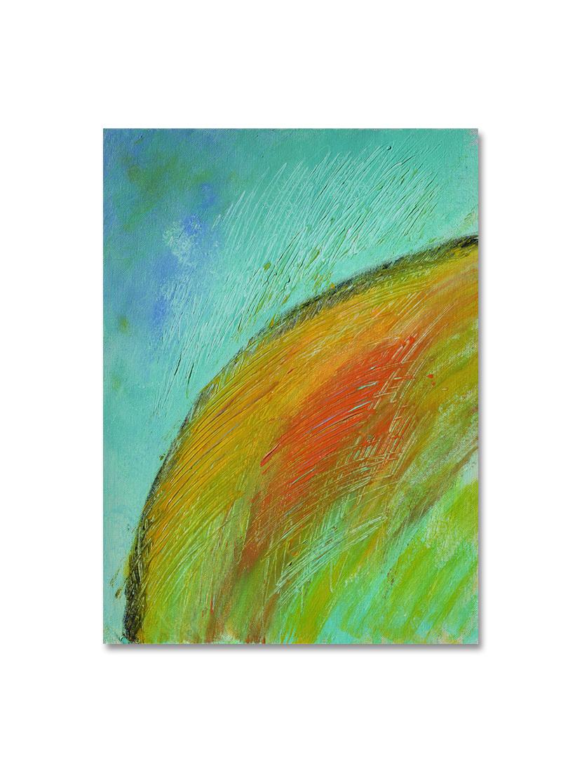 multicolour abstract printed canvas painting - 9619261 - Zoom Image - 1