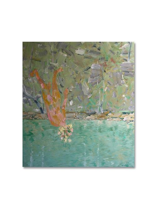 multicolour abstract printed canvas painting - 9619290 - Standard Image - 1
