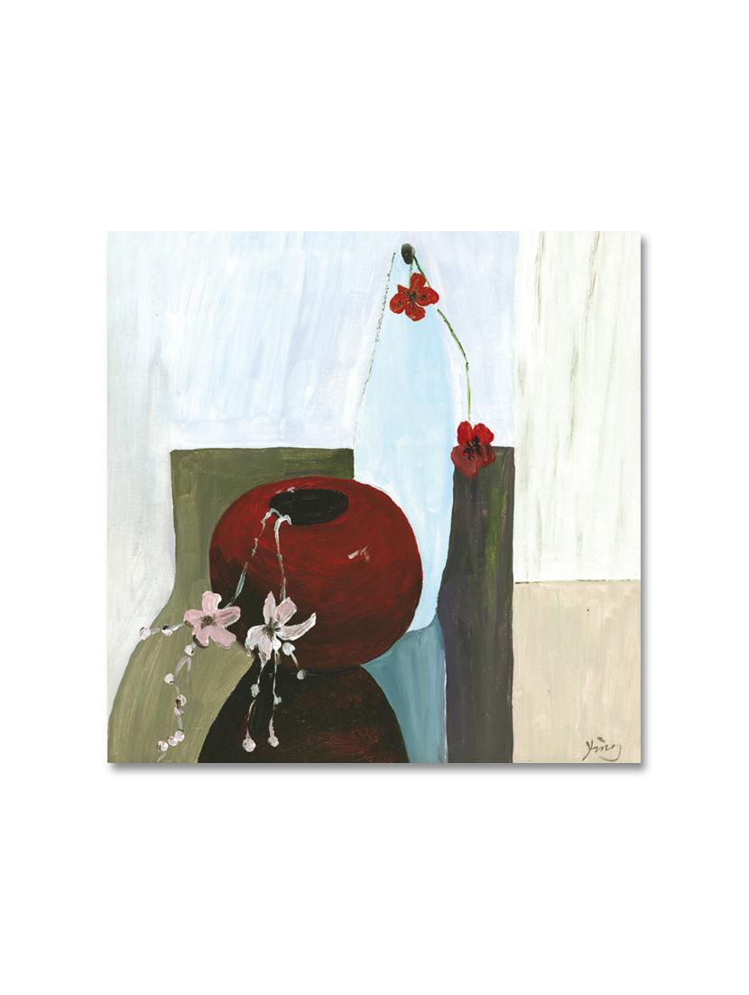 multicolour abstract printed canvas painting - 9619306 - Zoom Image - 1