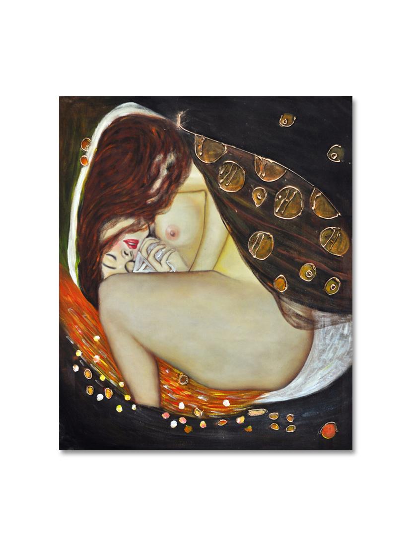 multicolour abstract printed canvas painting - 9619337 - Zoom Image - 1