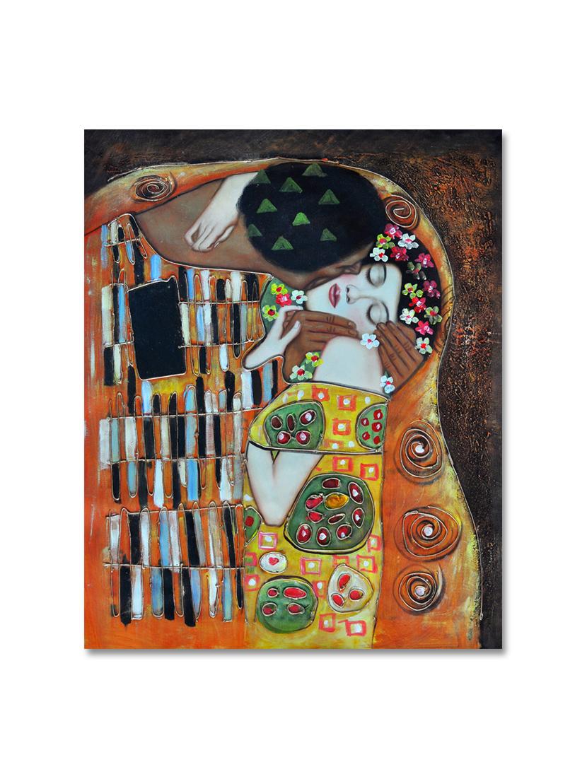 multicolour abstract printed canvas painting - 9619339 - Zoom Image - 1