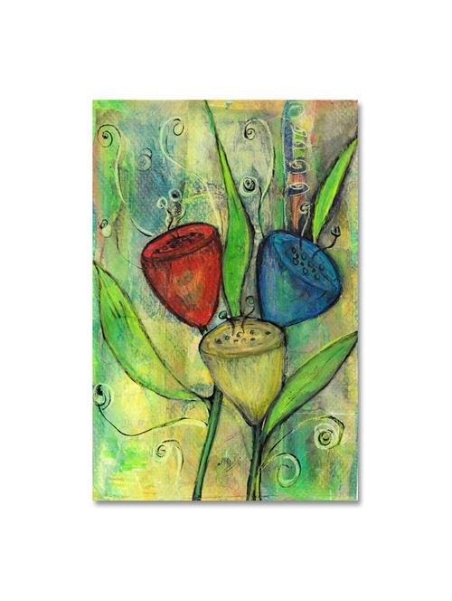 multicoloured premium printed painting on canvas - 9619392 - Standard Image - 1