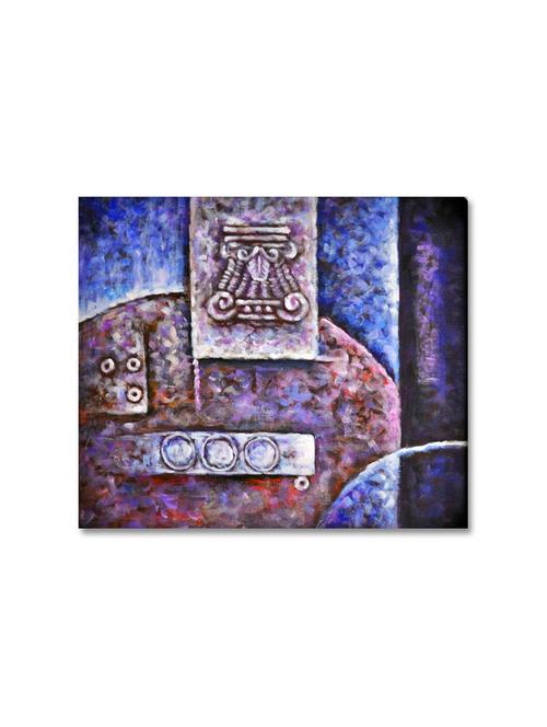 multicoloured premium printed painting on canvas - 9619443 - Standard Image - 1