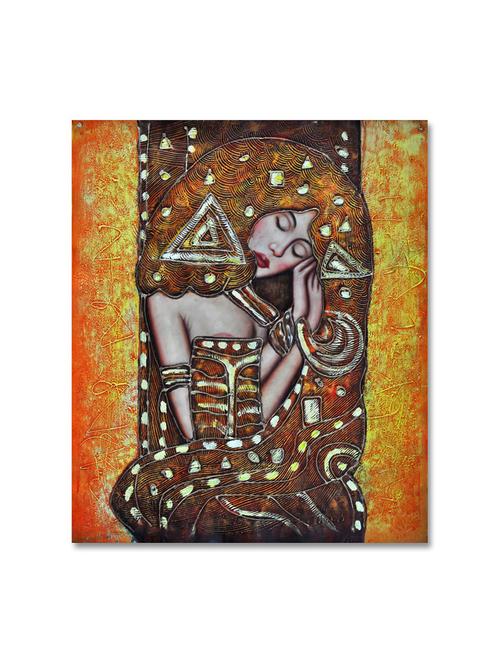 multicoloured premium printed painting on canvas - 9619448 - Standard Image - 1