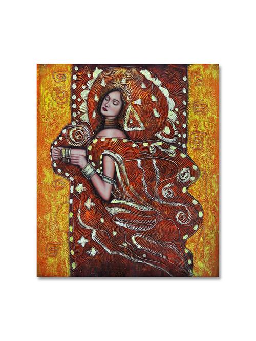 multicoloured premium printed painting on canvas - 9619451 - Standard Image - 1