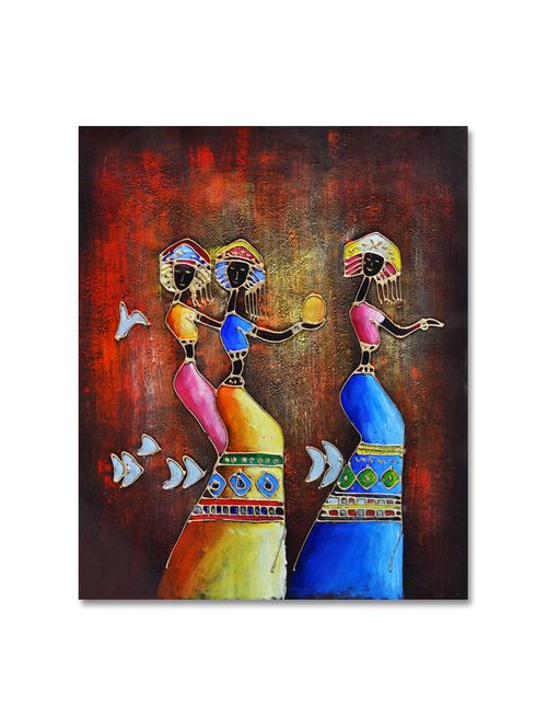 multicoloured premium printed painting on canvas - 9619460 - Standard Image - 1