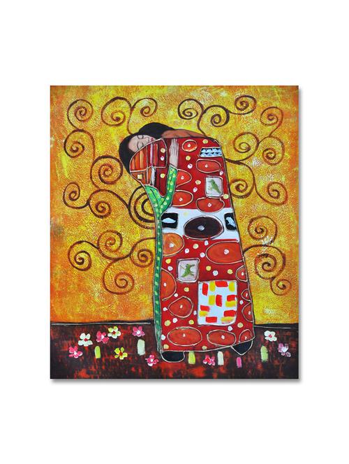multicoloured premium printed painting on canvas - 9619461 - Standard Image - 1
