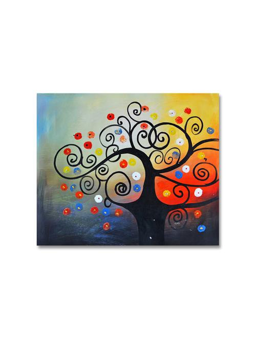 multicoloured premium printed painting on canvas - 9619465 - Standard Image - 1
