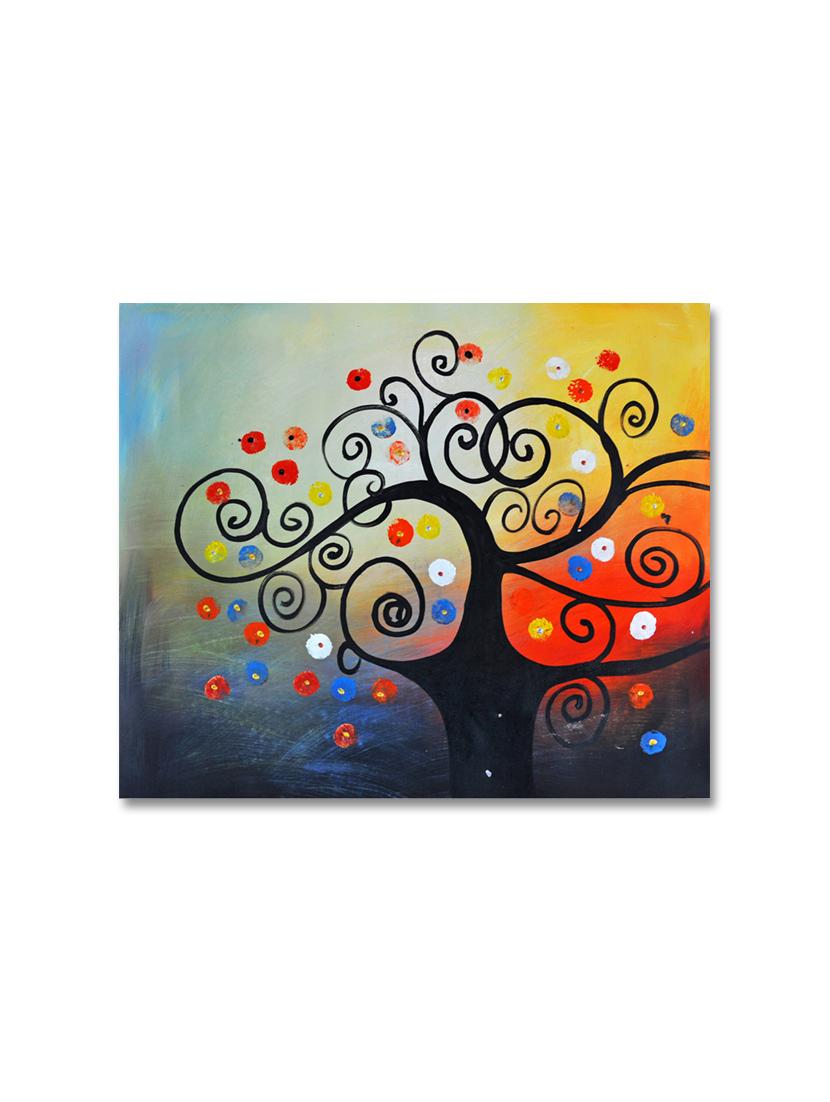 multicoloured premium printed painting on canvas - 9619465 - Zoom Image - 1