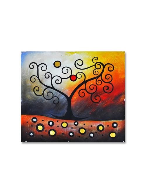 multicoloured premium printed painting on canvas - 9619469 - Standard Image - 1