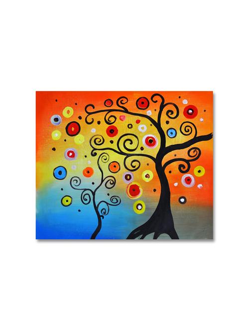multicoloured premium printed painting on canvas - 9619472 - Standard Image - 1