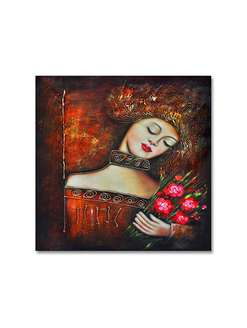 multicoloured premium printed painting on canvas - 9619499 - Standard Image - 1