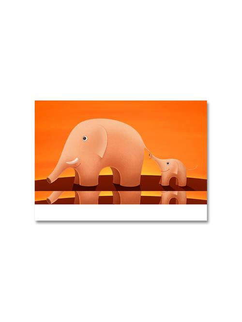 multicoloured premium printed painting on canvas - 9619506 - Standard Image - 1