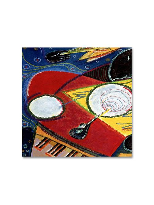 multicoloured premium printed painting on canvas - 9619519 - Standard Image - 1