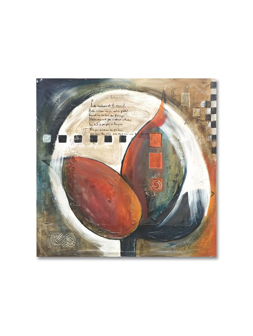 multicoloured premium printed painting on canvas - 9619523 - Zoom Image - 1