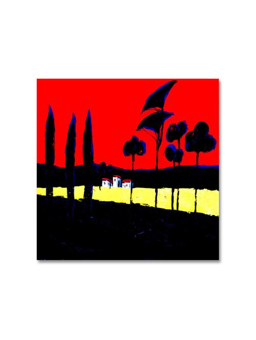 multicoloured premium printed painting on canvas - 9619548 - Standard Image - 1