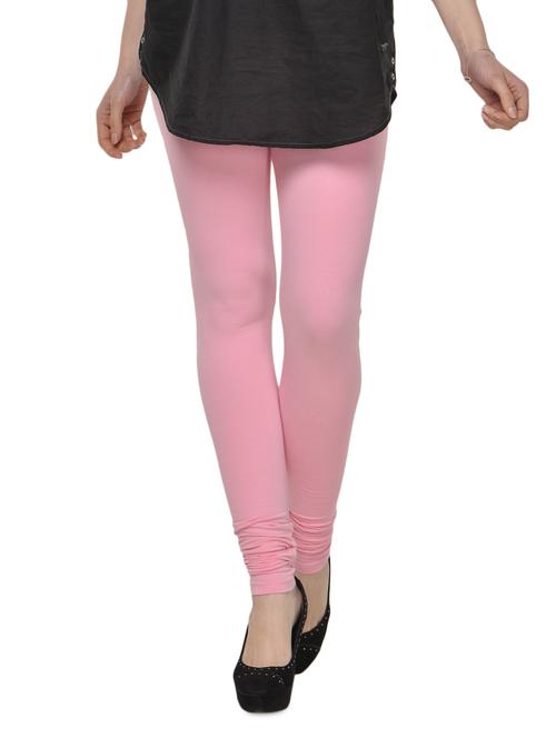 Cotton Lycra Light Pink Legging - 962875 - Standard Image - 1