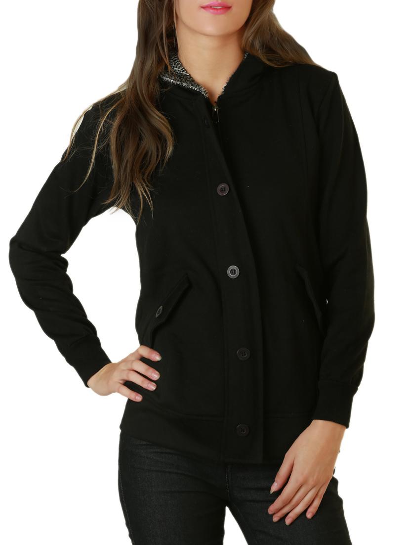 button up hooded jacket - 9632461 - Zoom Image - 1