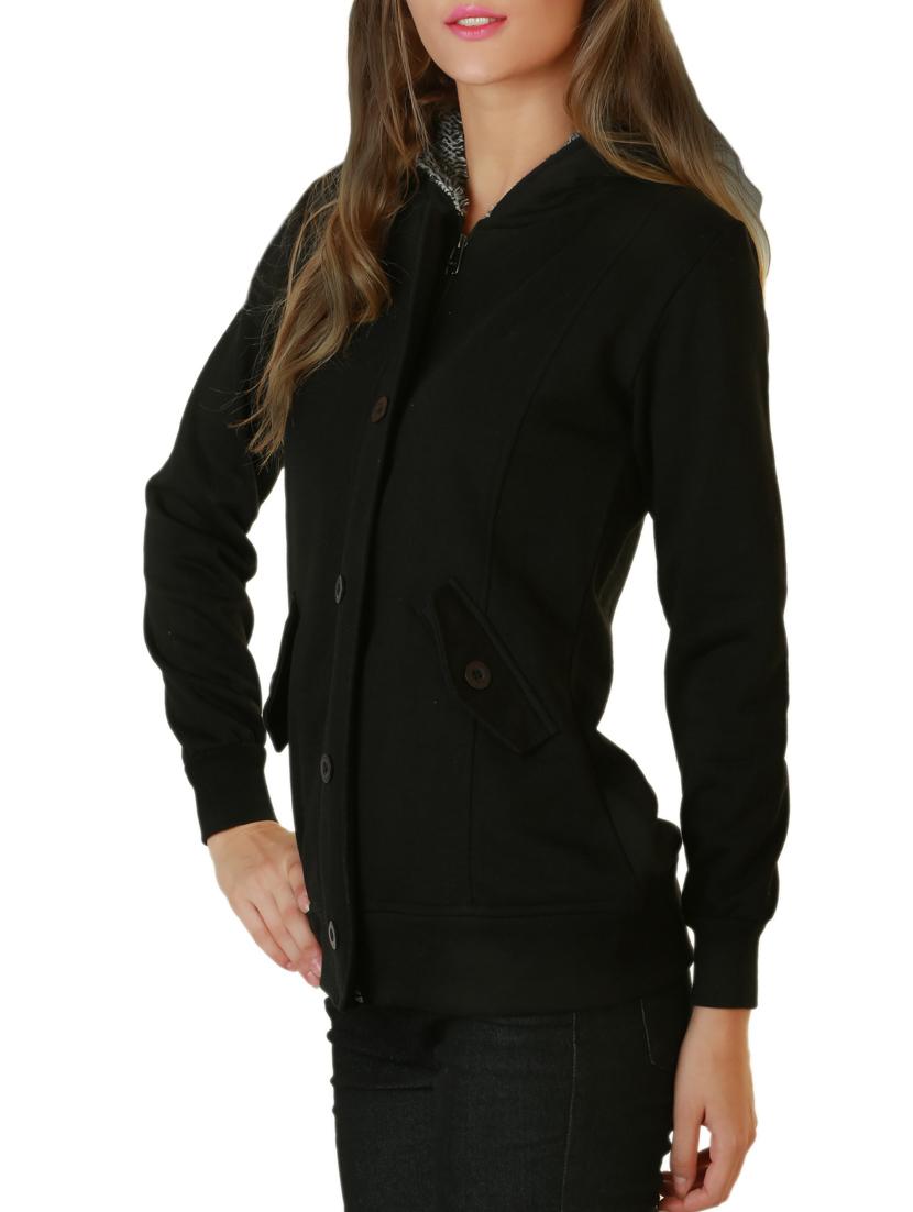 button up hooded jacket - 9632461 - Zoom Image - 2
