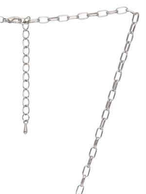 silver embellished peacock necklace - 9634209 - Standard Image - 3