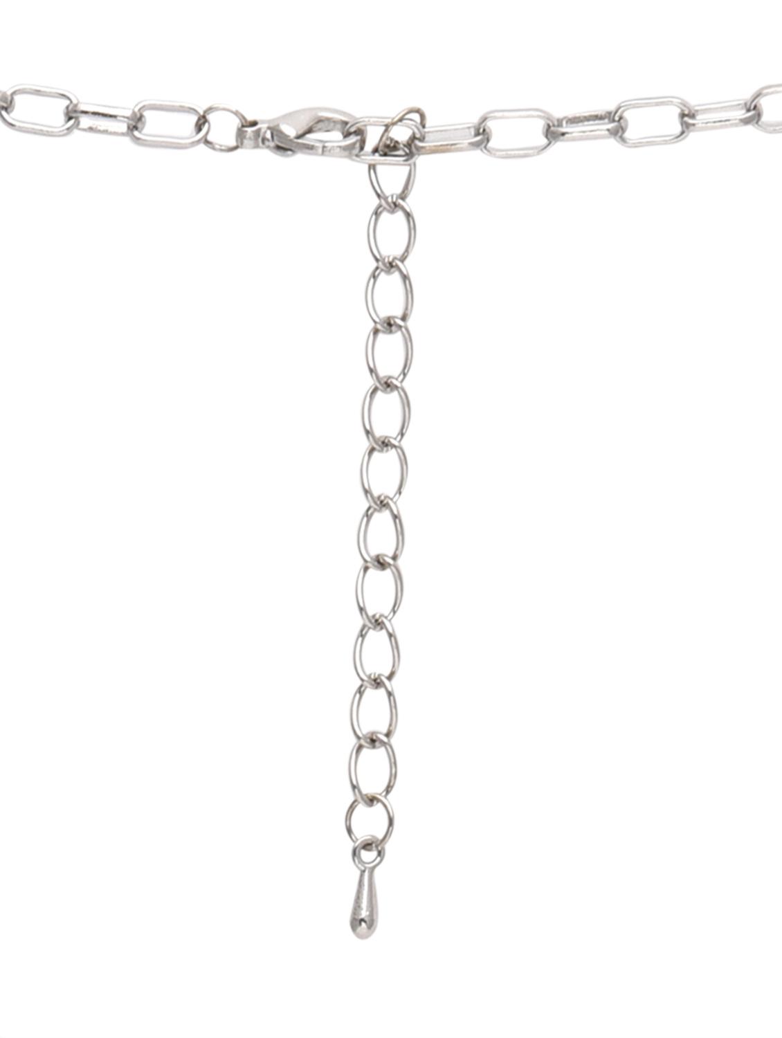 silver embellished peacock necklace - 9634210 - Zoom Image - 4