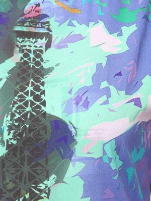 boat neck graphic tee - 9643125 - Standard Image - 5