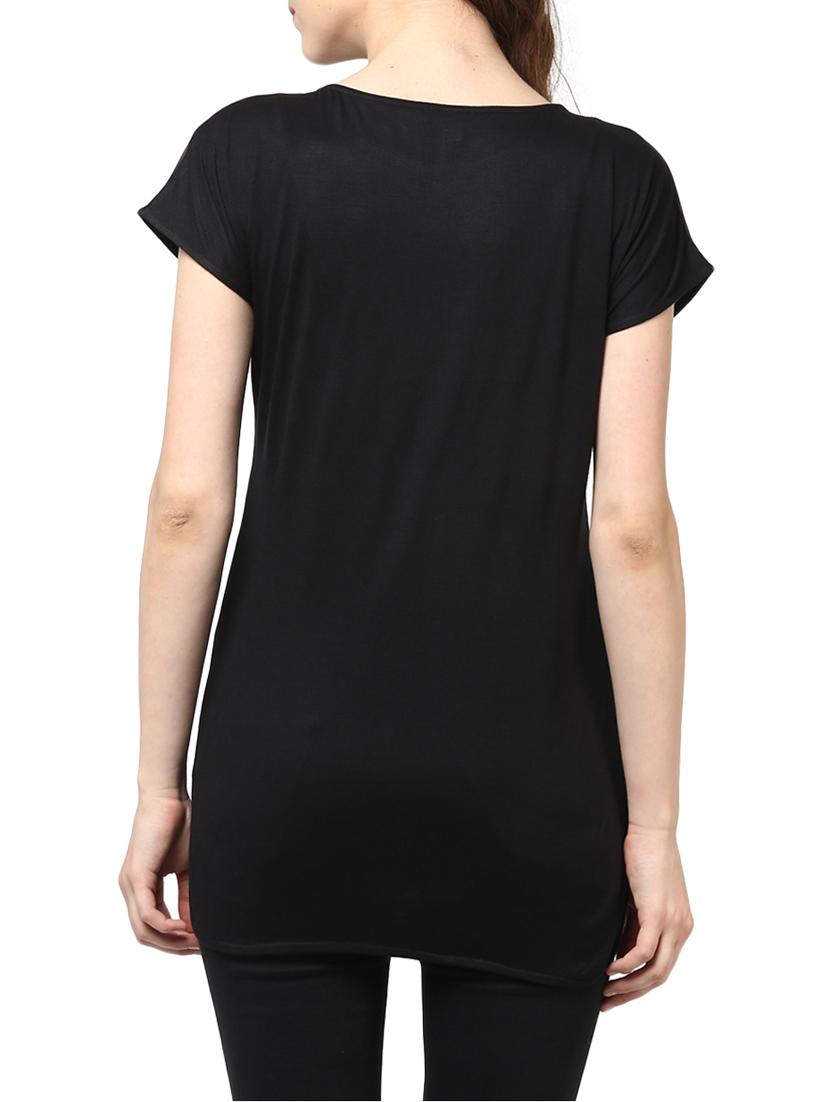 boat neck graphic tee - 9643125 - Zoom Image - 3