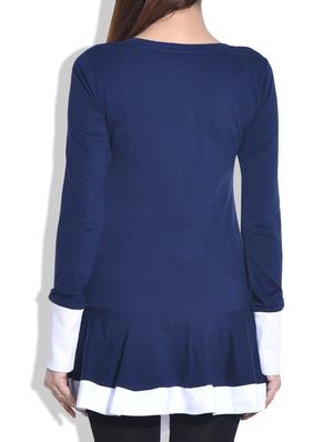 button detail asymmetric shrug - 9652882 - Standard Image - 3