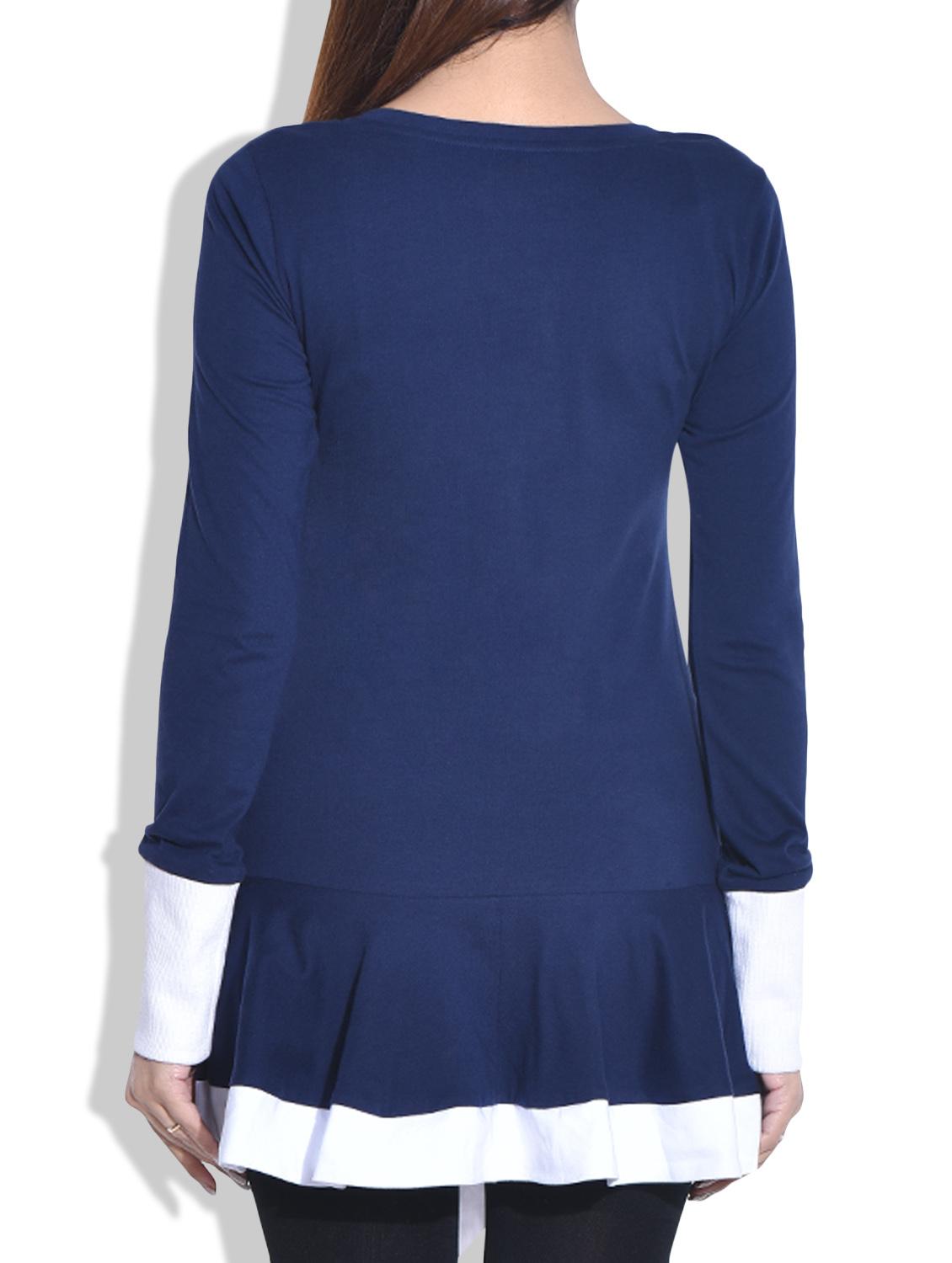 button detail asymmetric shrug - 9652882 - Zoom Image - 3
