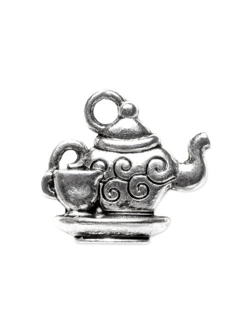 silver cutworked pendant - 9665936 - Standard Image - 1