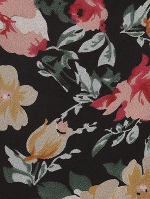 tie front floral layered dress - 9668560 - Standard Image - 4