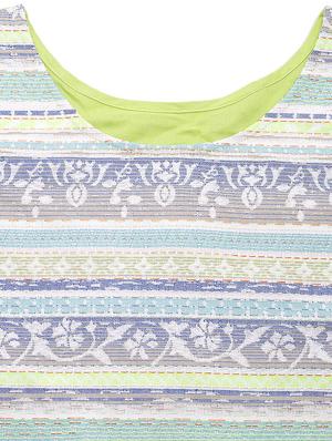 tie knot back gathered detail flared dress - 9668589 - Standard Image - 4