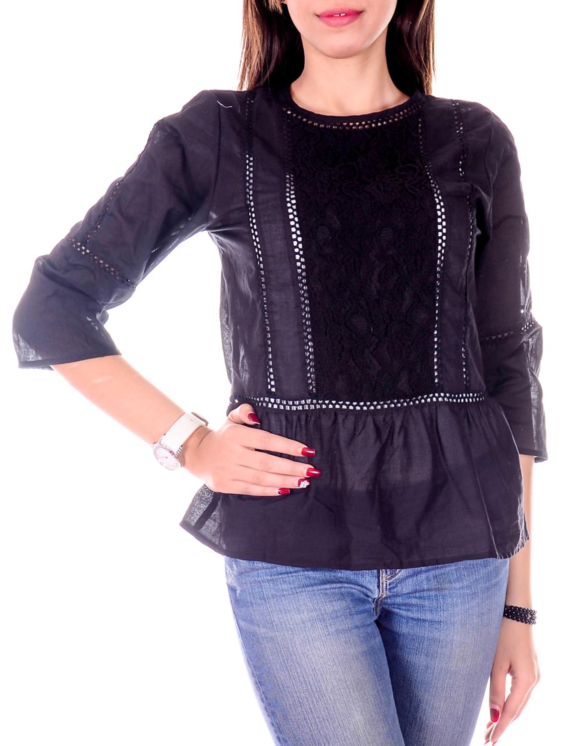 black cotton top - 9668611 - Zoom Image - 1