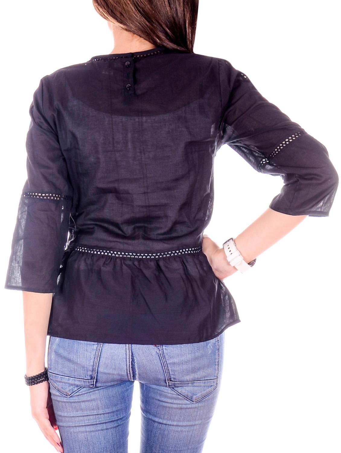 black cotton top - 9668611 - Zoom Image - 3
