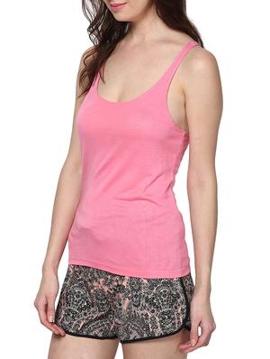 set of 2 pink and yellow racer back tees - 9670470 - Standard Image - 4