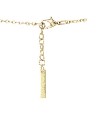 gold and white pearl beaded necklace - 9675277 - Standard Image - 3