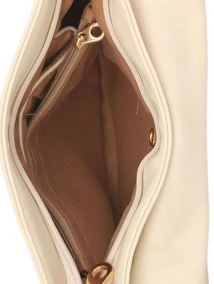 cream faux leather sling bag - 9704397 - Standard Image - 3