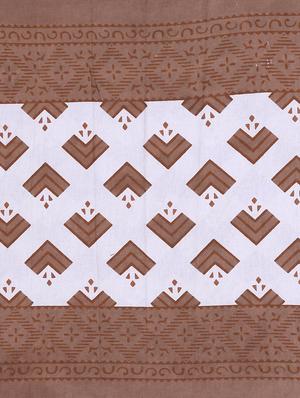 cotton double bed sheet with 2 pillow cover - 9706164 - Standard Image - 3