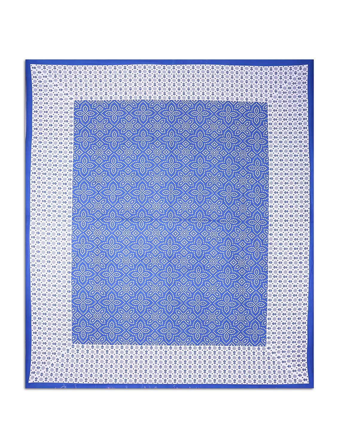 pure cotton jaipuri double bed sheet with 2 pillow cover - 9706241 - Zoom Image - 2