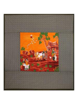 pure cotton jaipuri double bed sheet with 2 pillow cover - 9706276 - Standard Image - 2
