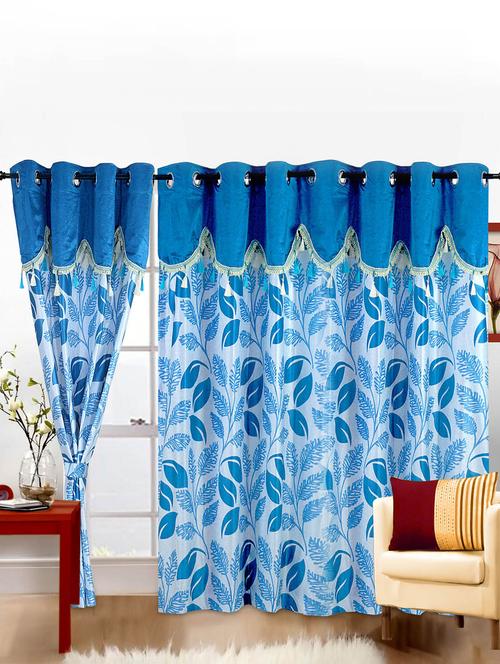 multicolor premium eyelet curtain - 971606 - Standard Image - 1