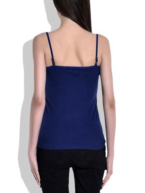 detachable strap solid camisole - 9721820 - Standard Image - 3