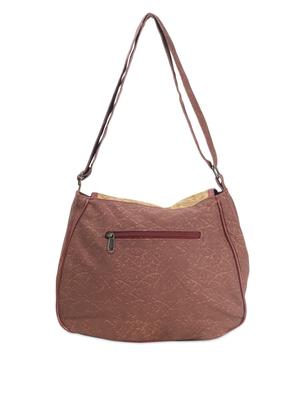 brown printed casual sling bag - 972268 - Standard Image - 2