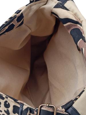 animal printed cotton sling bag - 972282 - Standard Image - 3